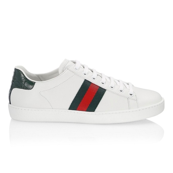 Gucci Other - Gucci Authentic Ace Leather Sneaker Purchased From Saks Brand New Perfec…